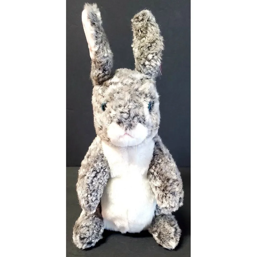 Vintage 2001 TY Hopper the Rabbit Beanie Buddies Super Soft Stuffed Plush NWT